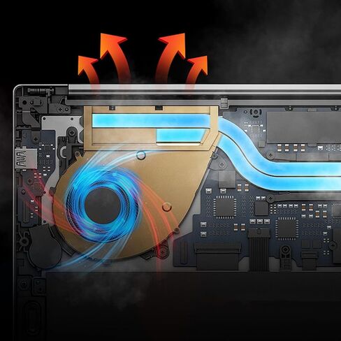 1.7cm Miniature Cooling Fan High Efficiency Heat Dissipation 3V to 5V Quiet Operations for and Laptop Cooling Fan in Kuwait