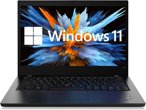 كمبيوتر محمول Lenovo ThinkPad L14 Gen 2 i7 Windows 11 Pro، شاشة 14 بوصة FHD (1920x1080)، 6 Core i7-1165G7، ذاكرة الوصول العشوائي 16 جيجابايت، 256 جيجابايت SSD، RJ-45، HDMI (متجدد) in Kuwait