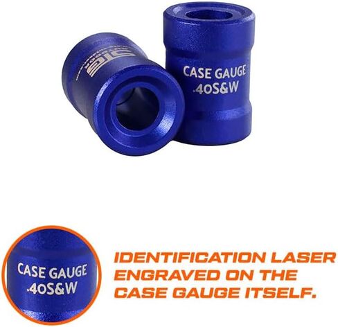 STG 40 S&W Ammo Checker - مقياس إعادة التحميل - جهاز اختبار العلبة والغرفة - الألومنيوم in Kuwait