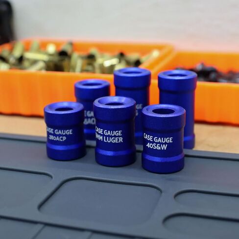 STG 40 S&W Ammo Checker - مقياس إعادة التحميل - جهاز اختبار العلبة والغرفة - الألومنيوم in Kuwait