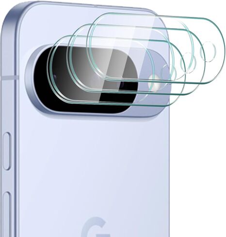 3 عبوات لواقي عدسة الكاميرا Google Pixel 10، طبقة من الزجاج المقسى صلابة 9H، مقاوم للخدش، شفاف عالي الدقة، صديق للحافظة in Kuwait