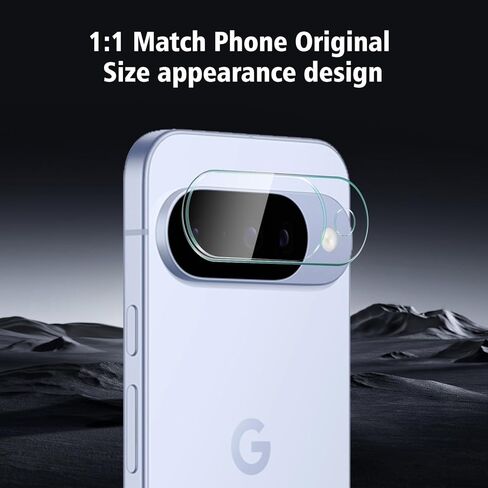 3 عبوات لواقي عدسة الكاميرا Google Pixel 10، طبقة من الزجاج المقسى صلابة 9H، مقاوم للخدش، شفاف عالي الدقة، صديق للحافظة in Kuwait