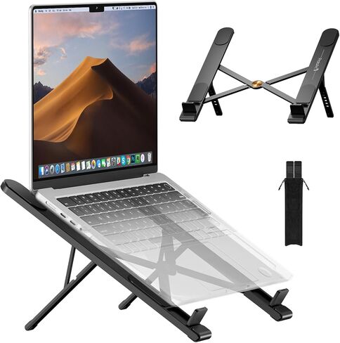 ProtoArc XK01 Plus لوحة مفاتيح قابلة للطي وحامل كمبيوتر محمول CS100 للمكتب in Kuwait