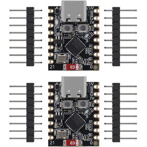 2 قطعة ESP32-C3 مجلس التنمية ESP32 C3 Supermini مجلس التنمية 160 ميجا هرتز تردد التشغيل 2.4 جيجا هرتز واي فاي وبلوتوث 5.0 ل Raspberry Pi in Kuwait