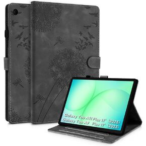 Galaxy Tab A11 Case (8.7 Inch), Dandelion Cover Soft Touch Premium Faux Leather Made with Card Slots and Kickstand, Water-Proof Precise Cutouts Compatible with Galaxy Tab A9 (8.7 Inch) Blue in Kuwait