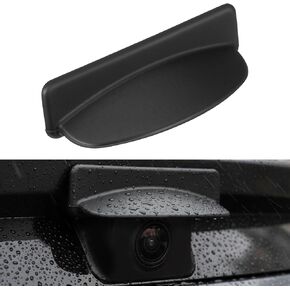 Car Rear View Camera Rain Cover, Backup Camera Rain Shield, Silicone Adhesive Reversing Cameras Protection, Rains Guard for Cars Vehicle Reversing Cams(Black) in Kuwait