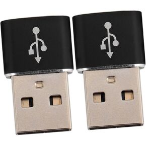 HOMSFOU 2 قطعة من النوع c إلى USB ذكر محول قارئ بطاقات الذاكرة قارئ بطاقات USB محول USB لنقل البيانات بسرعة متوافق مع الهواتف الذكية والأجهزة اللوحية in Kuwait