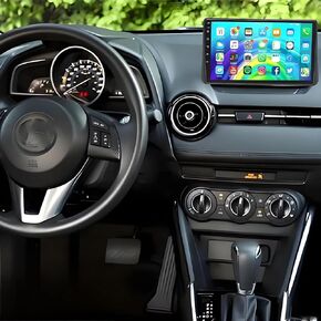 9-Inch Car Stereo Radio for Mazda 2 Demio 2014 2015 2016 2017 2018 2019 2020 2021 2022 2023 with Carplay & Android Auto Touch Screen Head Unit GPS Bluetooth WiFi DSP FM RDS + Backup Camera, 2+64GB in Kuwait