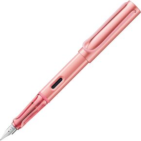 LAMY AL-star fiery - Fountain Pen with ergonomic grip & polished steel nib in size EF - lightweight aluminum body - including LAMY T 10 blue cartridge - Right-Handed in Saudi Arabia