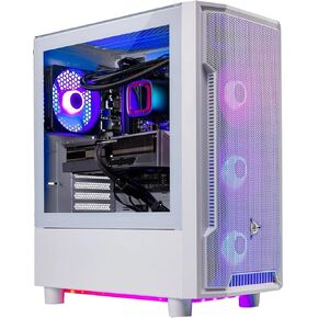 Skytech Gaming Archangel Gaming PC, Intel i7 14700F 2.1GHz, NVIDIA RTX 5060 Ti 16GB VRAM, 2TB Gen4 NVMe SSD, 32GB DDR4 RAM 3200, 650W Gold PSU, 360 ARGB AIO, Wi-Fi, Win 11, Desktop in Kuwait