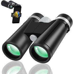 Telescope High Power Binoculars High Definition Binoculars 12X42 Waterproof Binoculars for Sightseeing Wildlife Watching Bird Watching Travel Outdoor Sports Portable in Saudi Arabia