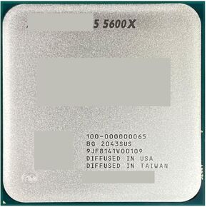5 5600X R5 3.7 جيجا هرتز 6-Core 12-Thread 7NM 65W L3=32M 100-000000065 دعم سطح المكتب وحدة المعالجة المركزية الألعاب المقبس AM4 in Kuwait