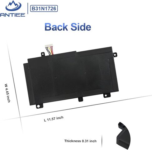 B31N1726 بطارية الكمبيوتر المحمول ASUS TUF Gaming FX504 FX504G FX504GD FX504GE FX504GM FX505 FX505DT FX505DV FX505DU FX505DY FX505GT FX505GE FX505GD FX505GM FX80 FX80G FX80GE FX80GD FX86 FX86FE FX86FM in Saudi Arabia
