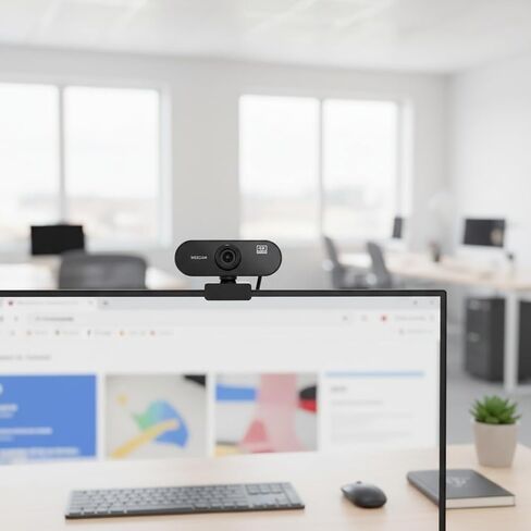 axGear USB Webcam 1080P 2K Microphone for Conference Video Call Live Streaming in Saudi Arabia