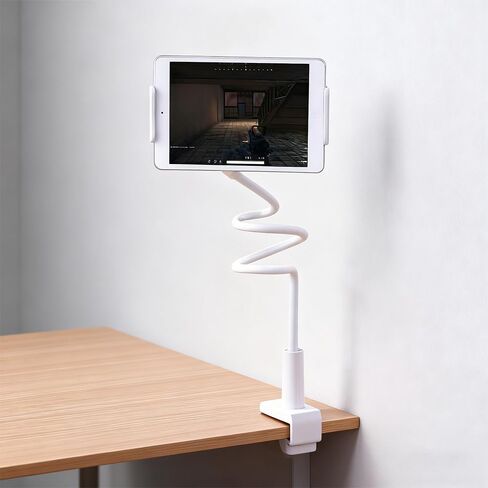 Tablet Stand Holder for Bed, Gooseneck Adjustable Flexible Long Arm Tablets Mount Clamp Cell Phone Holder, Lazy Tablets Phone Stand in Saudi Arabia