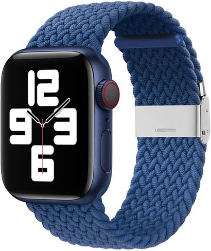 راتنج فاخر متوافق مع سوار ساعة Apple - بيرما خفيف الوزن متوافق مع أحزمة ساعة Apple للنساء والرجال، أساور iWatch Bands Solace Bands لـ 38 مم 40 مم 41 مم 42 مم 44 مم 45 مم 49 مم الترا، SE، السلسلة 8 7 6 5 4 3 2 1 in Kuwait