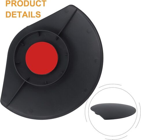 ABS Weatherproof UV and Rain Cover for Ring Outdoor Camera Plus, Black Protective Housing for Enhanced Home Security in Kuwait