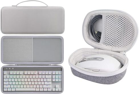 co2CREA Hard Case for Logitech G515 / G915 TKL Keyboard and Logitech MX Anywhere 3S Anywhere 3 Anywhere 2S Anywhere 2 Compact Mouse in Saudi Arabia