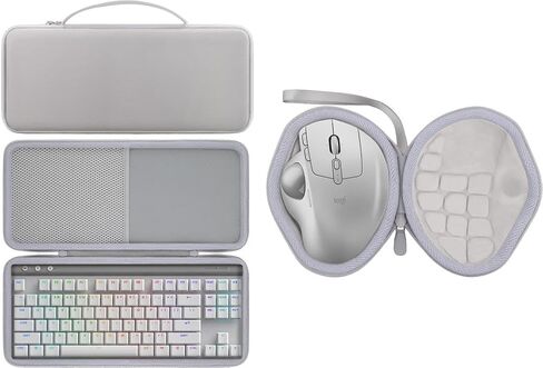 co2CREA Hard Case for Logitech G515 / G915 TKL Keyboard and Logitech MX Ergo S/MX Ergo Trackball Mouse in Saudi Arabia