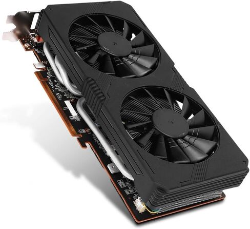بطاقة رسومات GDDR6 بسعة 8 جيجابايت، بطاقة فيديو للألعاب 256 بت PCI Express 4.0 X16 مع ساعة تعزيز 1770 ميجاهرتز وتبريد متقدم، لألعاب الكمبيوتر المكتبي وإنشاء المحتوى in Kuwait