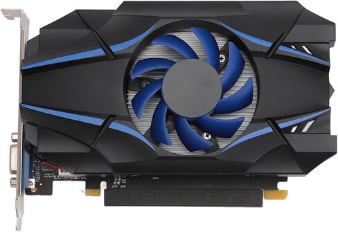 بطاقة رسومات VBESTLIFE GT 1030 سعة 2 جيجابايت، وحدة معالجة الرسومات DDR5 64 بت، بطاقة فيديو للألعاب PCIE 2.0 16X، رسومات كمبيوتر مكتبي مع HDMI ومنافذ VGA in Saudi Arabia