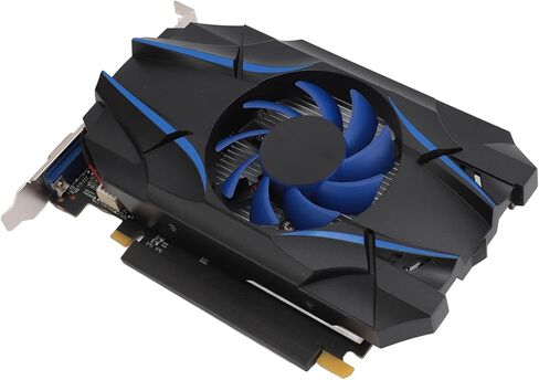 بطاقة رسومات VBESTLIFE GT 1030 سعة 2 جيجابايت، وحدة معالجة الرسومات DDR5 64 بت، بطاقة فيديو للألعاب PCIE 2.0 16X، رسومات كمبيوتر مكتبي مع HDMI ومنافذ VGA in Saudi Arabia