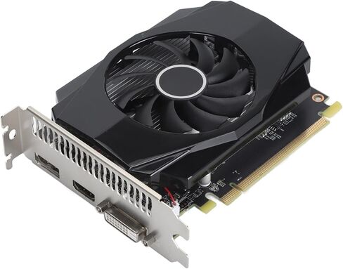 VBESTLIFE RX550 4GB Graphics Card, GDDR5 128 Bit GPU, PCIE 3.0 x8 Gaming Video Card, Desktop Computer Graphics with HDMI, DVI D, DP Ports in Saudi Arabia