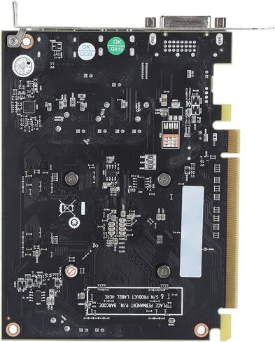 VBESTLIFE RX550 4GB Graphics Card, GDDR5 128 Bit GPU, PCIE 3.0 x8 Gaming Video Card, Desktop Computer Graphics with HDMI, DVI D, DP Ports in Saudi Arabia