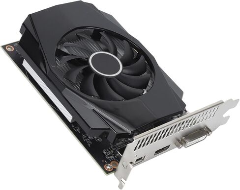 VBESTLIFE RX550 4GB Graphics Card, GDDR5 128 Bit GPU, PCIE 3.0 x8 Gaming Video Card, Desktop Computer Graphics with HDMI, DVI D, DP Ports in Saudi Arabia