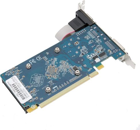 VBESTLIFE HD7450 2GB Graphics Card, DDR3 64 Bit GPU, 600MHz, PCIE 3.0 Desktop PC Gaming Video Card with HDMI, DVI, VGA Ports, Support DirectX 11 in Saudi Arabia