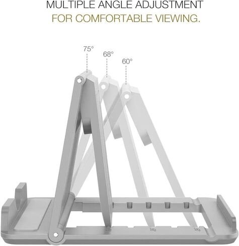 Stand Fold-up Holder Compatible with Lenovo Idea Tab Pro (2025), Travel Desktop Cradle Dock Foldable in Saudi Arabia