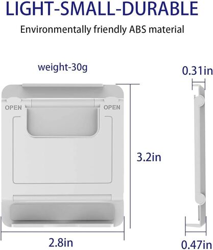 Stand Fold-up Holder Compatible with Lenovo Idea Tab Pro (2025), Travel Desktop Cradle Dock Foldable in Saudi Arabia