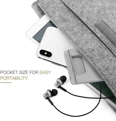 Stand Fold-up Holder Compatible with Lenovo Idea Tab Pro (2025), Travel Desktop Cradle Dock Foldable in Saudi Arabia