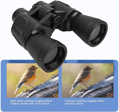 Binoculars 7X Magnification 22mm Objective Lens High Definition Binoculars for Bird Watching Camping Travel for Adults in Saudi Arabia