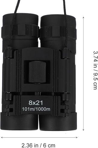 8x21 Compact Folding Binoculars Lightweight Pocket Binoculars for Travel and Outdoor Bird Watching with Night Vision Suitable for Concerts and Hiking in Saudi Arabia
