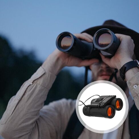 8x21 Compact Folding Binoculars Lightweight Pocket Binoculars for Travel and Outdoor Bird Watching with Night Vision Suitable for Concerts and Hiking in Saudi Arabia