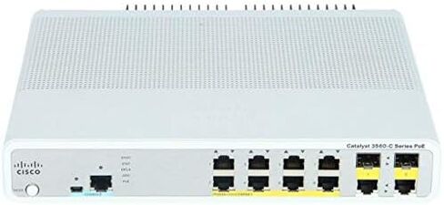 Cisco Catalyst WS-C3560C-8PC-S Ethernet Switch (Renewed) in Saudi Arabia
