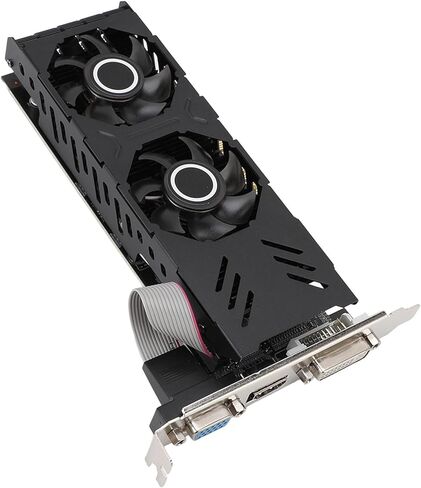 VBESTLIFE GT750 4GB Graphics Card, GDDR5 128 Bit GPU, PCIE 3.0 X16 Gaming Video Card, Desktop Computer Graphics with HDMI, DVI, VGA Ports in Saudi Arabia