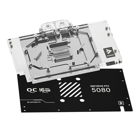 Barrow GPU Water Block for ASUS TUF RTX 5080 RTX 5070 Ti, Full-Cover GPU Waterblack Include Backplate, Copper Base Cooling, Designed for High-Load Gaming Water Cooling in Saudi Arabia
