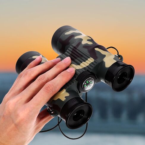 Zerodeko 12x38 Compact Pocket Binoculars for Travel and Hunting, Mini Handheld Lightweight Telescope with Anti-Slip Design, Portable Small Binoculars for Outdoor Sightseeing in Saudi Arabia