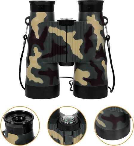 Zerodeko 12x38 Compact Pocket Binoculars for Travel and Hunting, Mini Handheld Lightweight Telescope with Anti-Slip Design, Portable Small Binoculars for Outdoor Sightseeing in Saudi Arabia