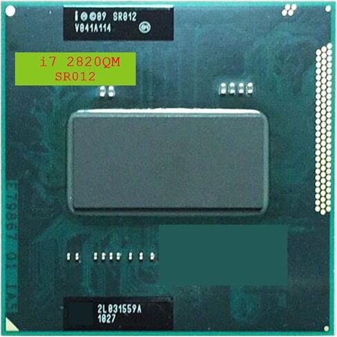 c I7-2820QM I7 2820QM SR012 2.3 GHz Quad-Core Eight-Thread CPU Processor 8M 45W Socket G2 / RPGA988B in Saudi Arabia