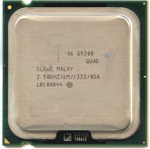 2 Quad Q9300 Processor .5GHz 6MB Cache FSB 1333 Desktop LAG 775 CPU in Saudi Arabia