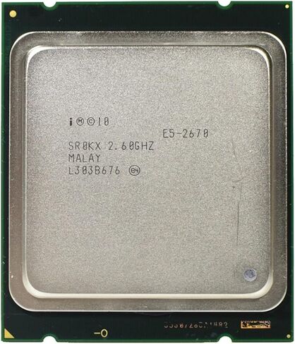 معالج E5 2670 SR0KX C2 بسرعة 2.6 جيجا هرتز وذاكرة تخزين مؤقت 20 متر وسرعة 8.00 GT/s ووحدة المعالجة المركزية LGA 2011 تعمل بشكل عادي in Saudi Arabia