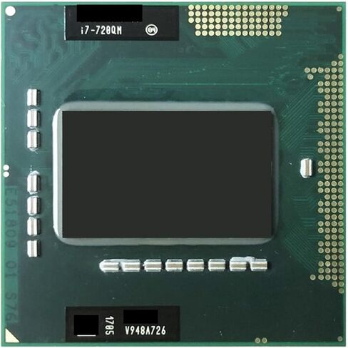 معالج وحدة المعالجة المركزية I7-720QM I7 720QM SLBLY 1.6 جيجا هرتز رباعي النواة وثمانية خيوط 6 وات 45 وات مقبس G1 / RPGA988A in Saudi Arabia