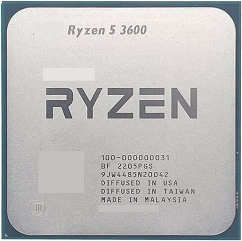 R 5 3600 R5 3.6 GHz Six-Core Twelve-Thread CPU Processor 7NM 65W L3=32M 100-000000031 Socket AM4 in Saudi Arabia