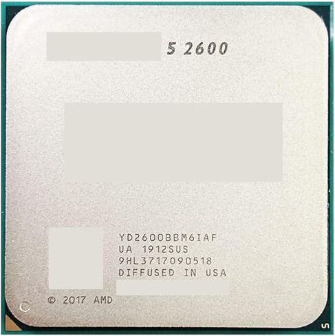 5 2600 R5 3.4 جيجا هرتز معالج وحدة المعالجة المركزية سداسي النواة اثني عشر خيط YD2600BBM6IAF يدعم مقبس الألعاب المكتبي AM4 in Saudi Arabia