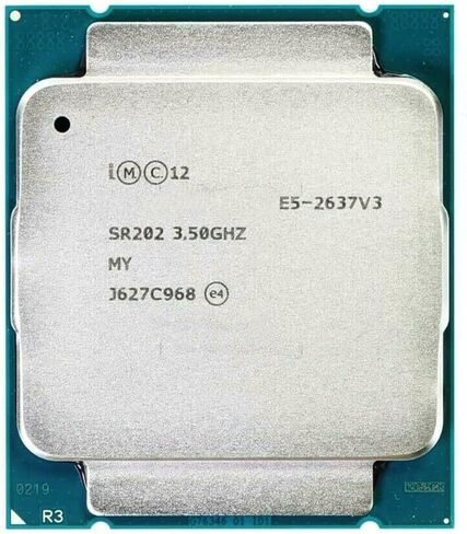 معالج E5 2637 V3 3.5 جيجا هرتز رباعي النواة 15 ميجا LGA 2011-3 135 واط 2637V3 وحدة المعالجة المركزية in Saudi Arabia