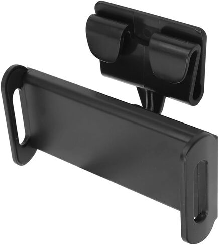 Car Headrest Tablet Holder Mount and 3, 360° Rotatable, Black, 4.7-12.9 Inch, with Hooks in Saudi Arabia