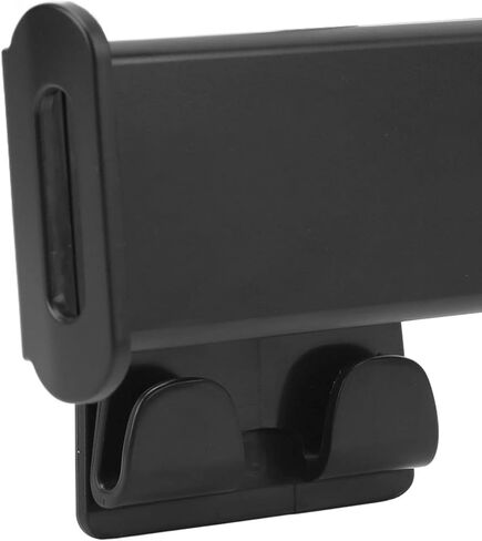 Car Headrest Tablet Holder Mount and 3, 360° Rotatable, Black, 4.7-12.9 Inch, with Hooks in Saudi Arabia